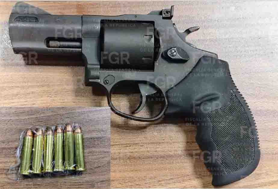 POR PORTACIÓN DE ARMA DE FUEGO, FGR OBTIENE SENTENCIA DE CUATRO AÑOS DE PRISIÓN CONTRA UNA PERSONA