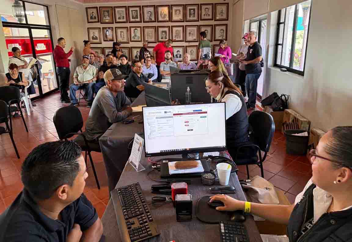 SAT cierra julio con despliegue de Oficina Móvil