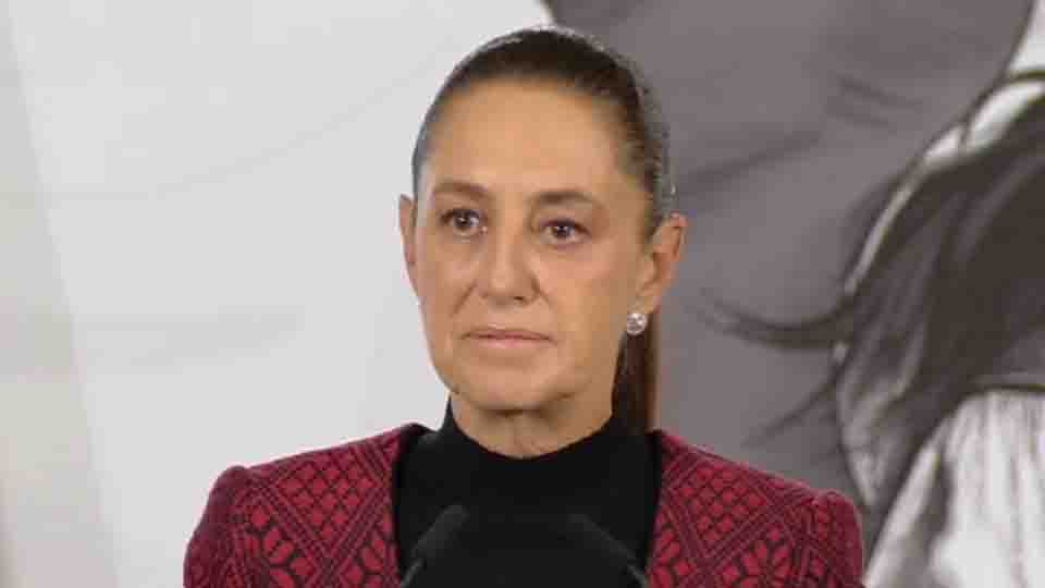 Sheinbaum afirma que conversó brevemente con Trump sobre asuntos comerciales en su visita a EU