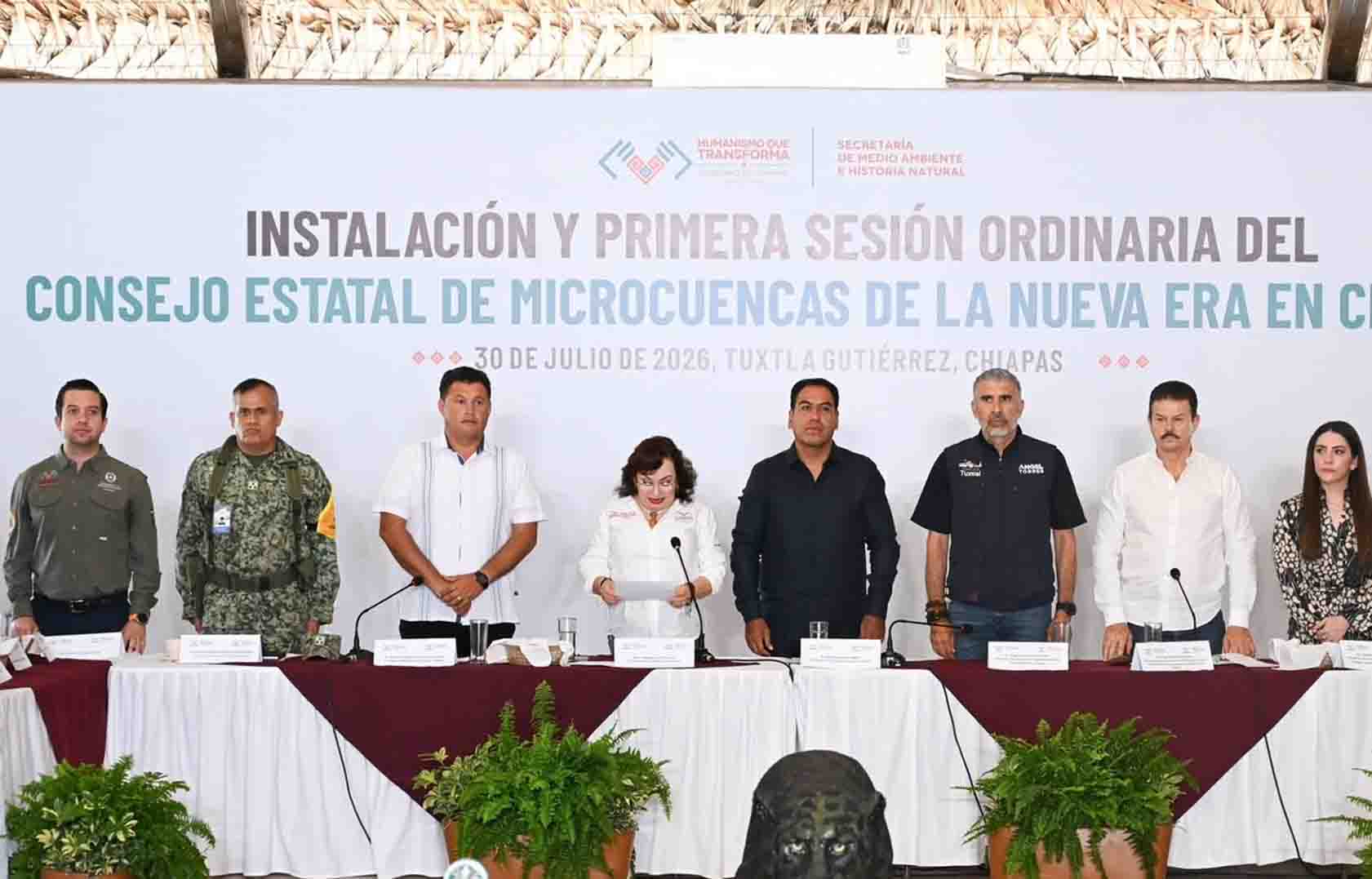 Eduardo Ramírez convoca a sumar esfuerzos por la conservación de las microcuencas de Chiapas