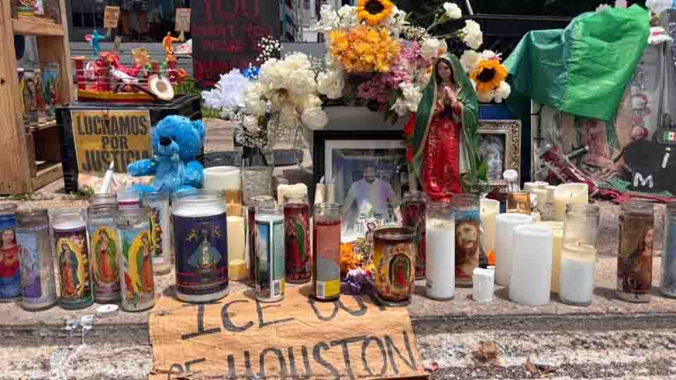 Despiden a Lorenzo Salgado: cientos de personas se reúnen en Texas por el migrante mexicano asesinado por ICE