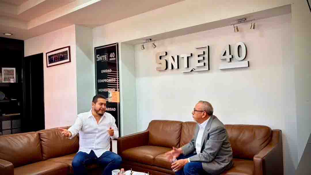 Encuentro Sección 40 nuevo Subsecretario de Educación