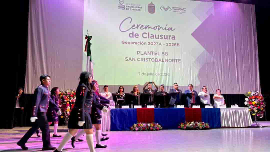 Fabiola Ricci reconoce el esfuerzo de la generación 2023–2026 del COBACH Plantel 58