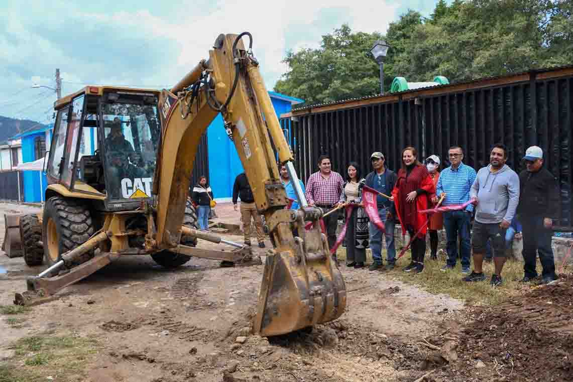 Inicia obra integral en la colonia Altejar para fortalecer la infraestructura hidráulica y vial de San Cristóbal