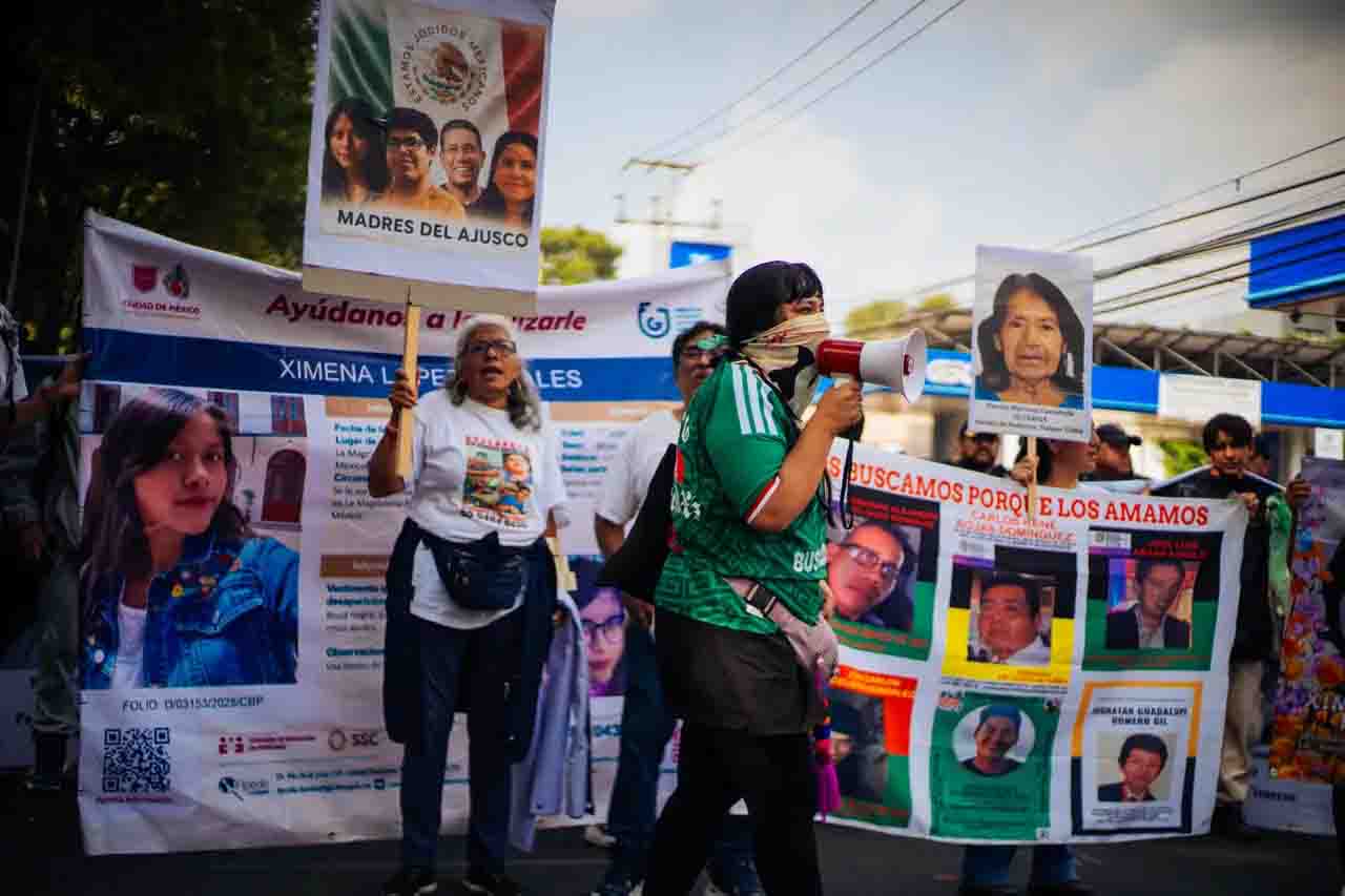 “Jamás daré una orden para reprimir”: Brugada a familias buscadoras