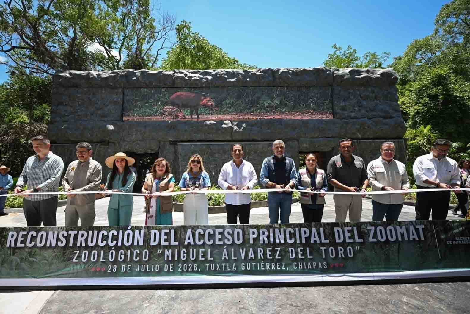 Con nuevas obras, Eduardo Ramírez impulsa la transformación integral del ZooMAT