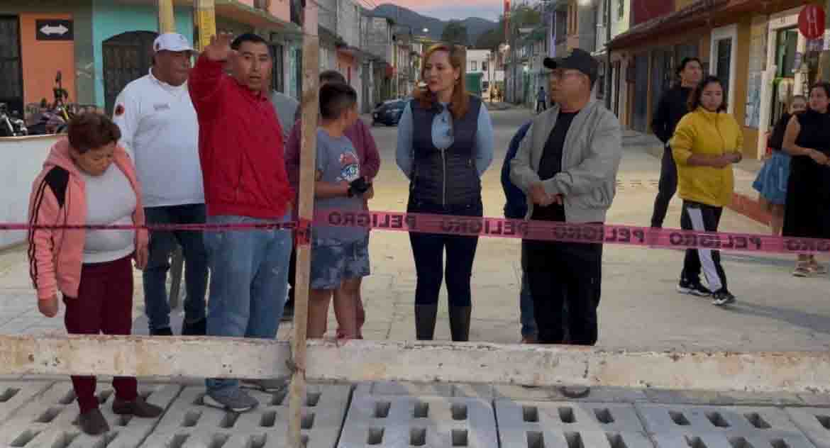Supervisa Fabiola Ricci avances del dren pluvial en La Isla, obra histórica para prevenir inundaciones