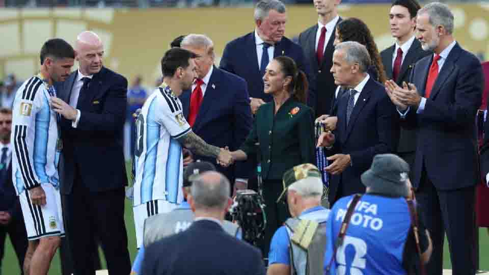 Televisión argentina incluye a Sheinbaum en su ‘once titular’ de promotores de la ‘argentinofobia’ en el Mundial 2026