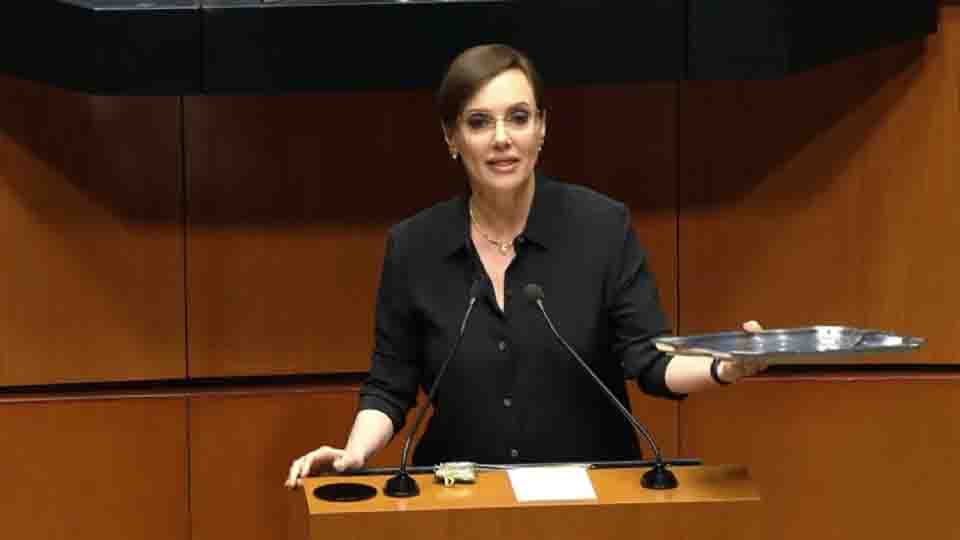 “Apoyen a Andy, ¡rompan sus visas!”, reta Lilly Téllez a morenista en la Comisión Permanente del Congreso