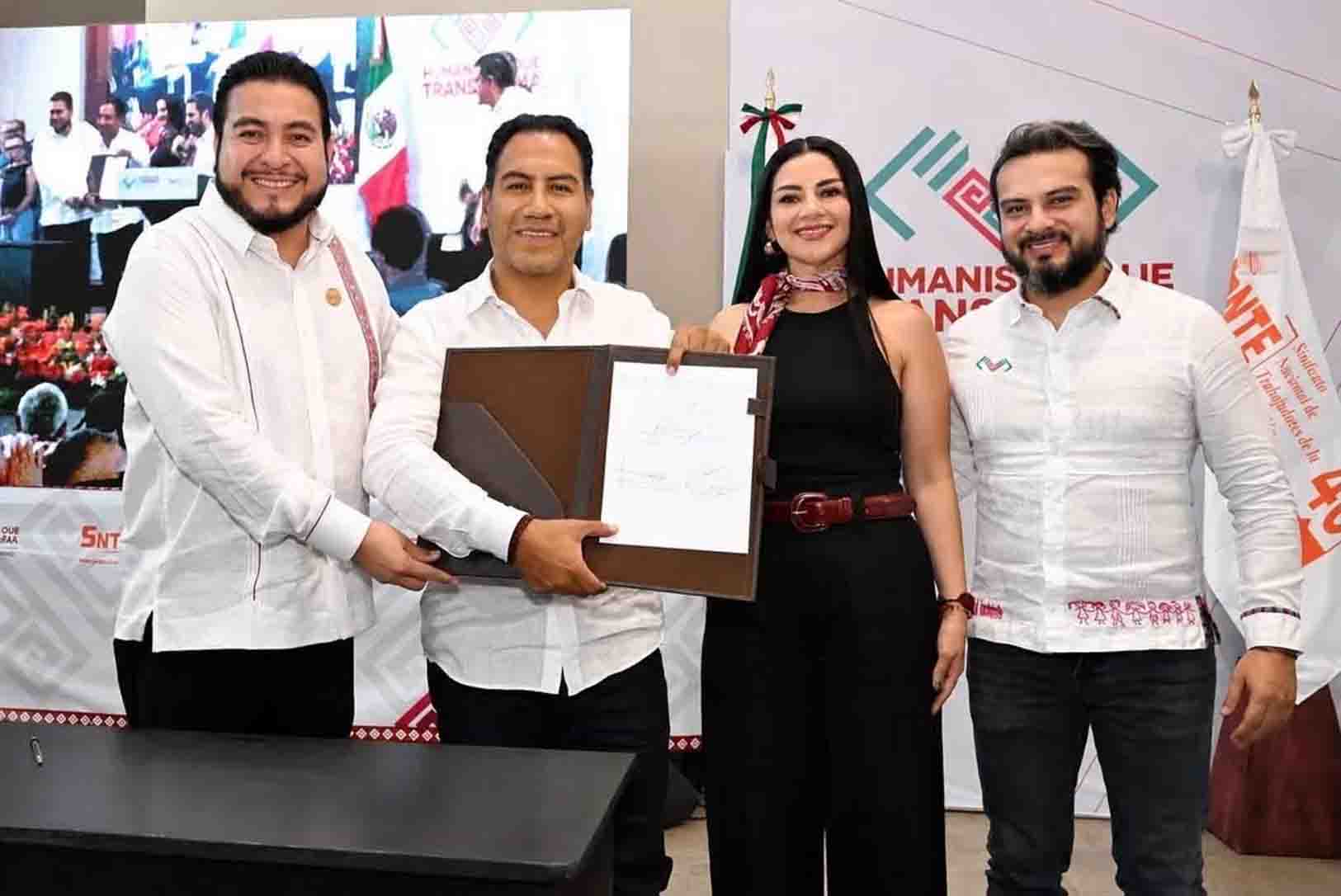 Eduardo Ramírez fortalece atención al magisterio y entrega apoyos del programa Cuidar es Amar