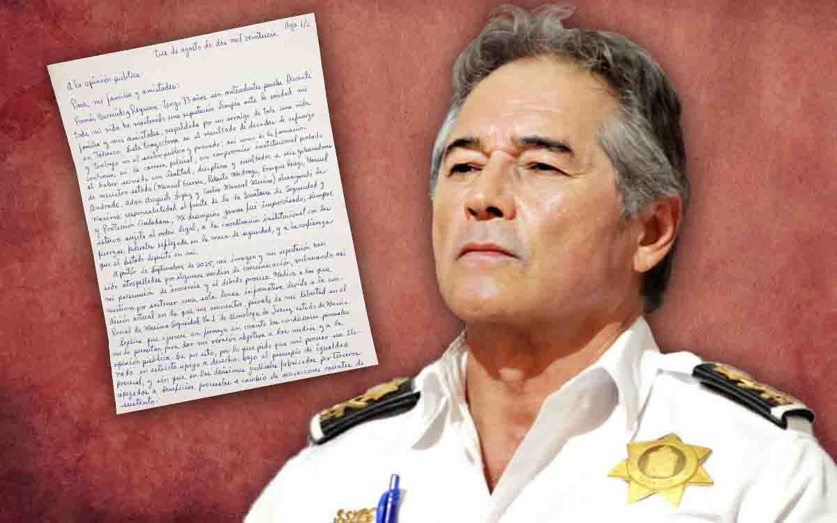 Bermúdez Requena afirma que es inocente y acusa una ‘persecución política o mediática’