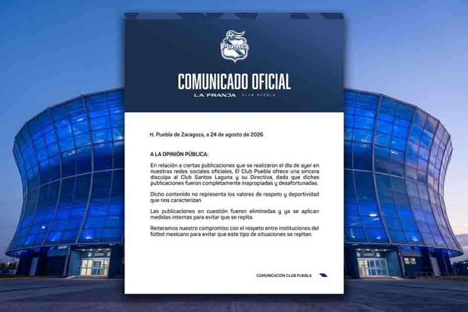 ¡Community en problemas! El Club Puebla ofrece disculpas al Presidente del Santos