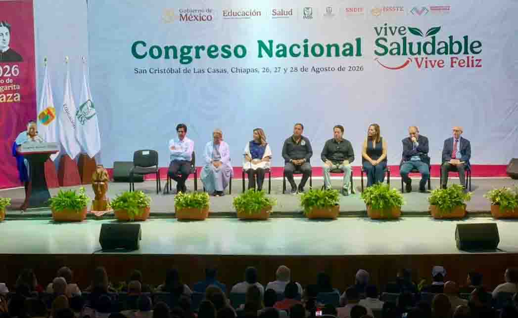 San Cristóbal de Las Casas impulsa la prevención y el bienestar con el Congreso Nacional “Vive Saludable, Vive Feliz”