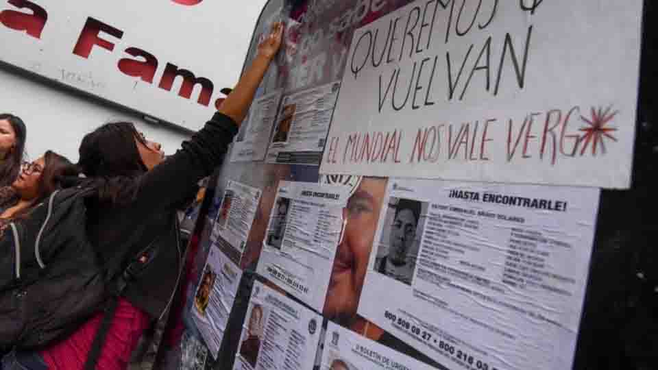 Iglesia católica pide al Estado convertir la búsqueda de personas desaparecidas en una “causa nacional”