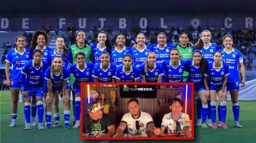 ‘Abran OnlyFans’ o ‘Váyanse a un table’, insultan a jugadoras del Cruz Azul en podcast deportivo tras perder 10-0