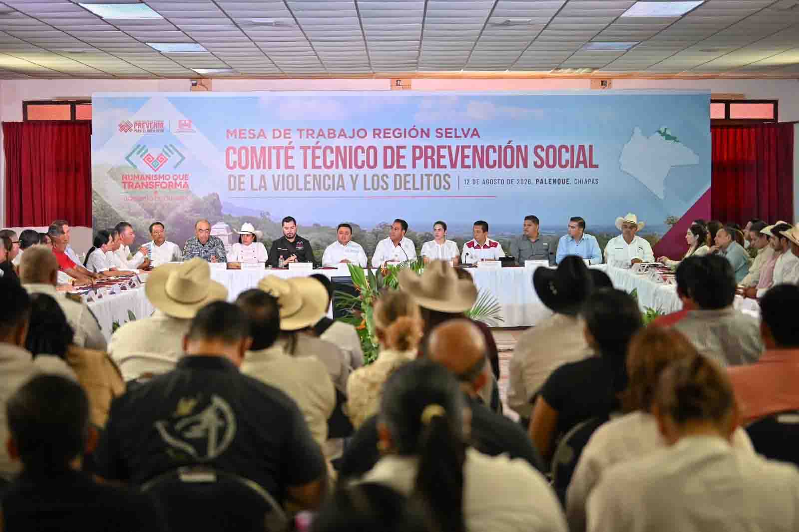 Eduardo Ramírez llama a fortalecer la prevención de las violencias en la región Selva