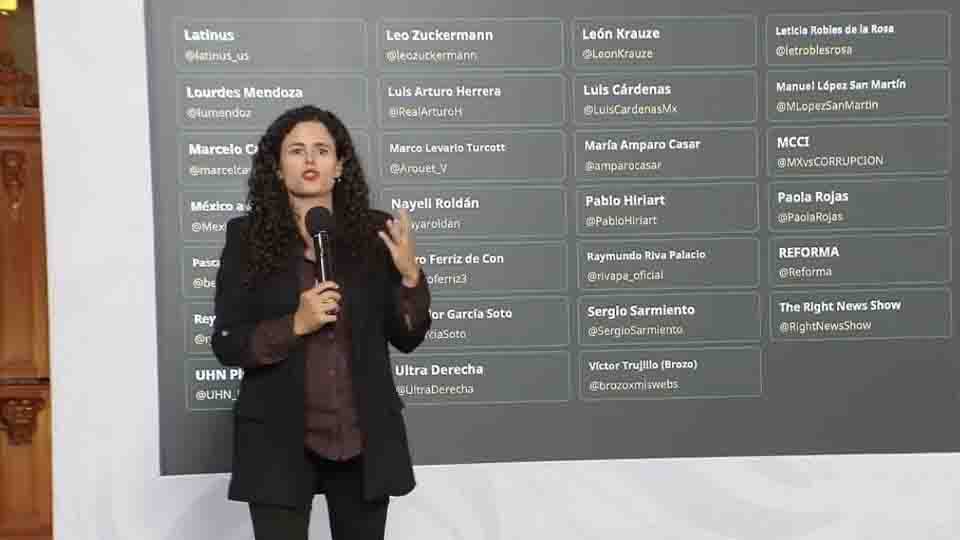 Luisa Alcalde expone en una “lista” a periodistas y medios críticos; tras polémica dice que fue un “análisis de ecosistemas digitales”