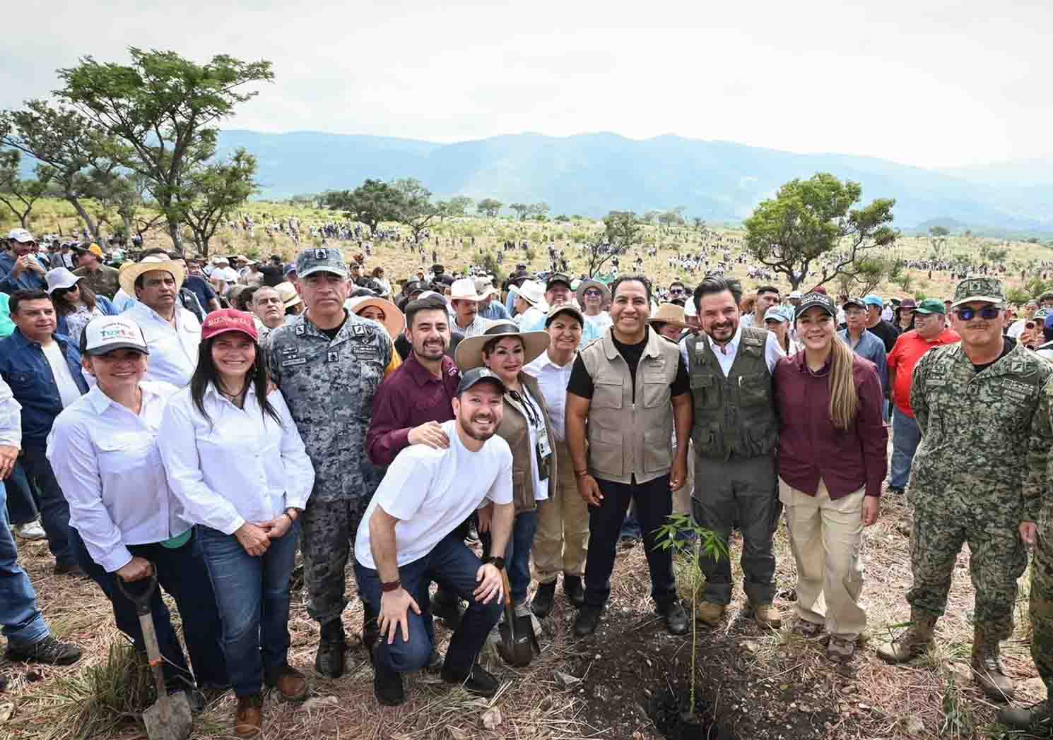 Con más de un millón de árboles, Chiapas se suma a la Jornada Nacional de Reforestación impulsada por Claudia Sheinbaum