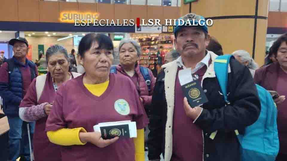 “Pensé que nunca volvería a verlo”: tras más de 20 años, adultos mayores de Hidalgo viajan a EU para reunirse con sus hijos