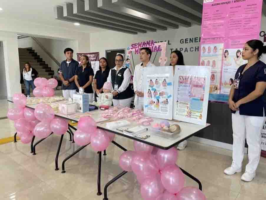 Promueve IMSS Chiapas lactancia materna