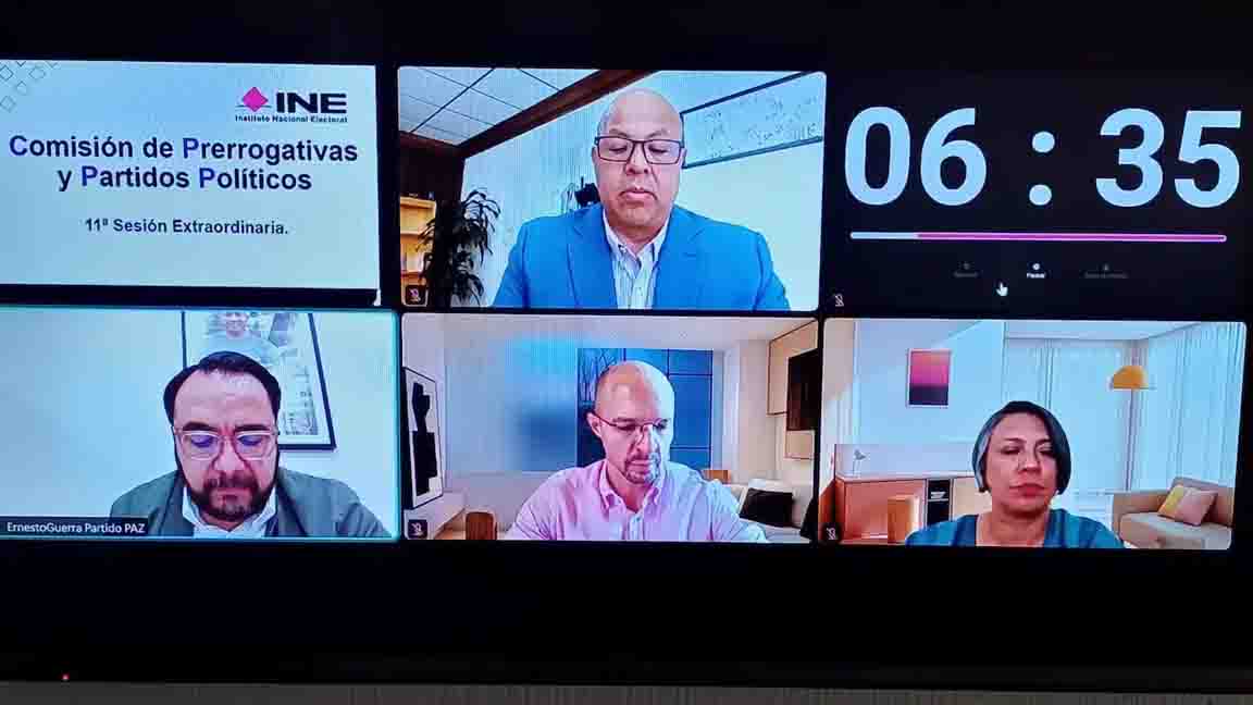 INE proyecta 10 mil 842 millones de pesos para partidos políticos en 2027