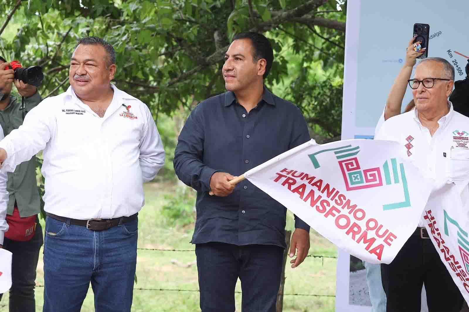 Eduardo Ramírez fortalece infraestructura para mejorar el bienestar y la conectividad en La Libertad y Palenque