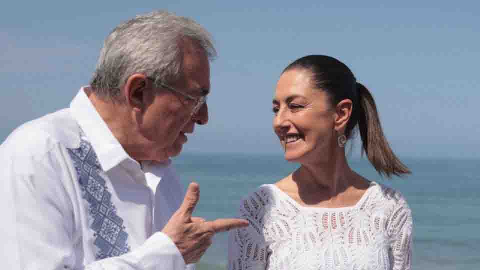 Sheinbaum revela que Rocha Moya no le avisó que iba a retomar el gobierno de Sinaloa; se enteró por su publicación en redes