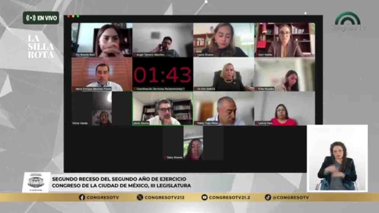“Somos de hueva”: más de 200 mil pesos cuesta cada sesión de la Comisión Permanente CDMX y hasta diputados las critican