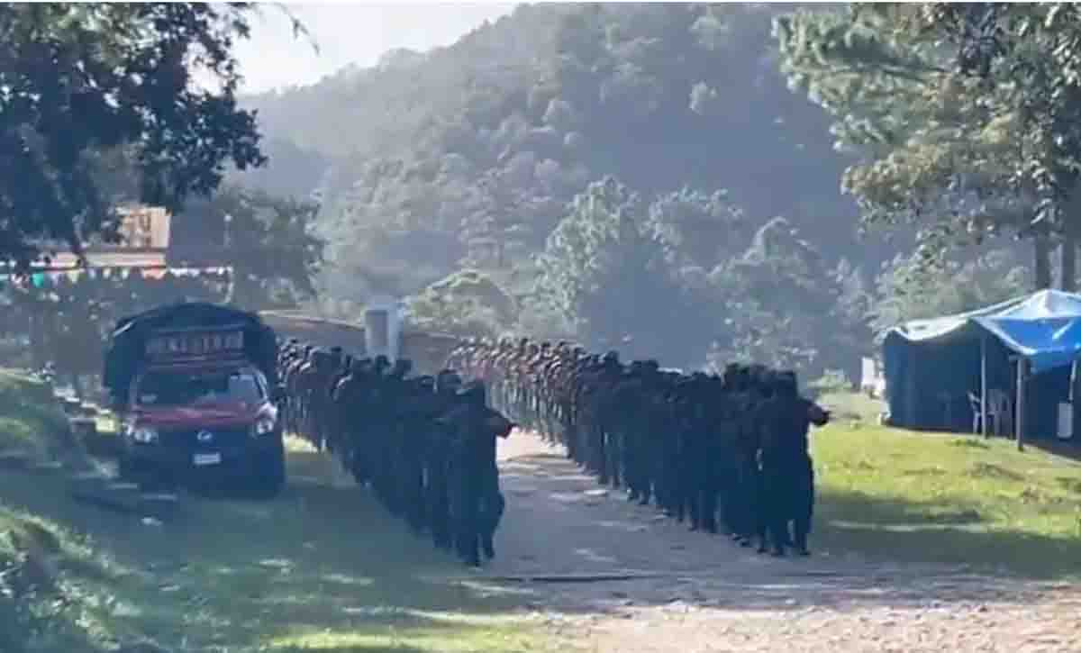 Subcomandante Moisés llama a organizarse contra el capitalismo en encuentro internacional del EZLN