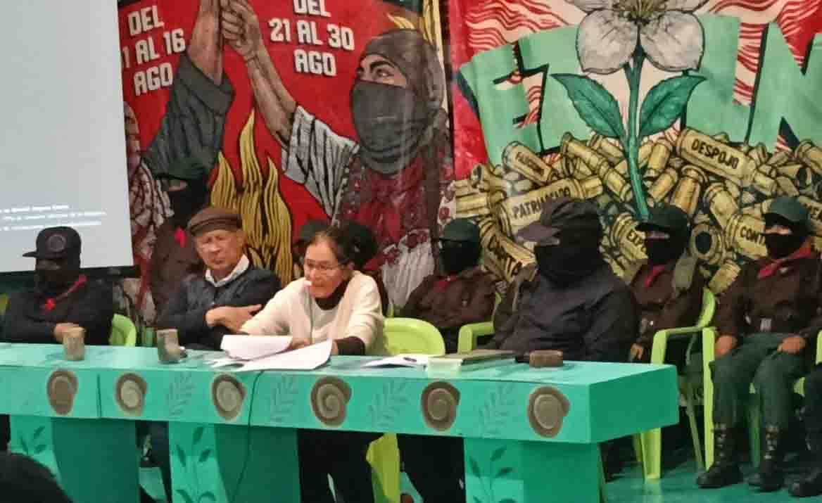Zapatistas inician encuentro “Las Artes bajo Acoso”