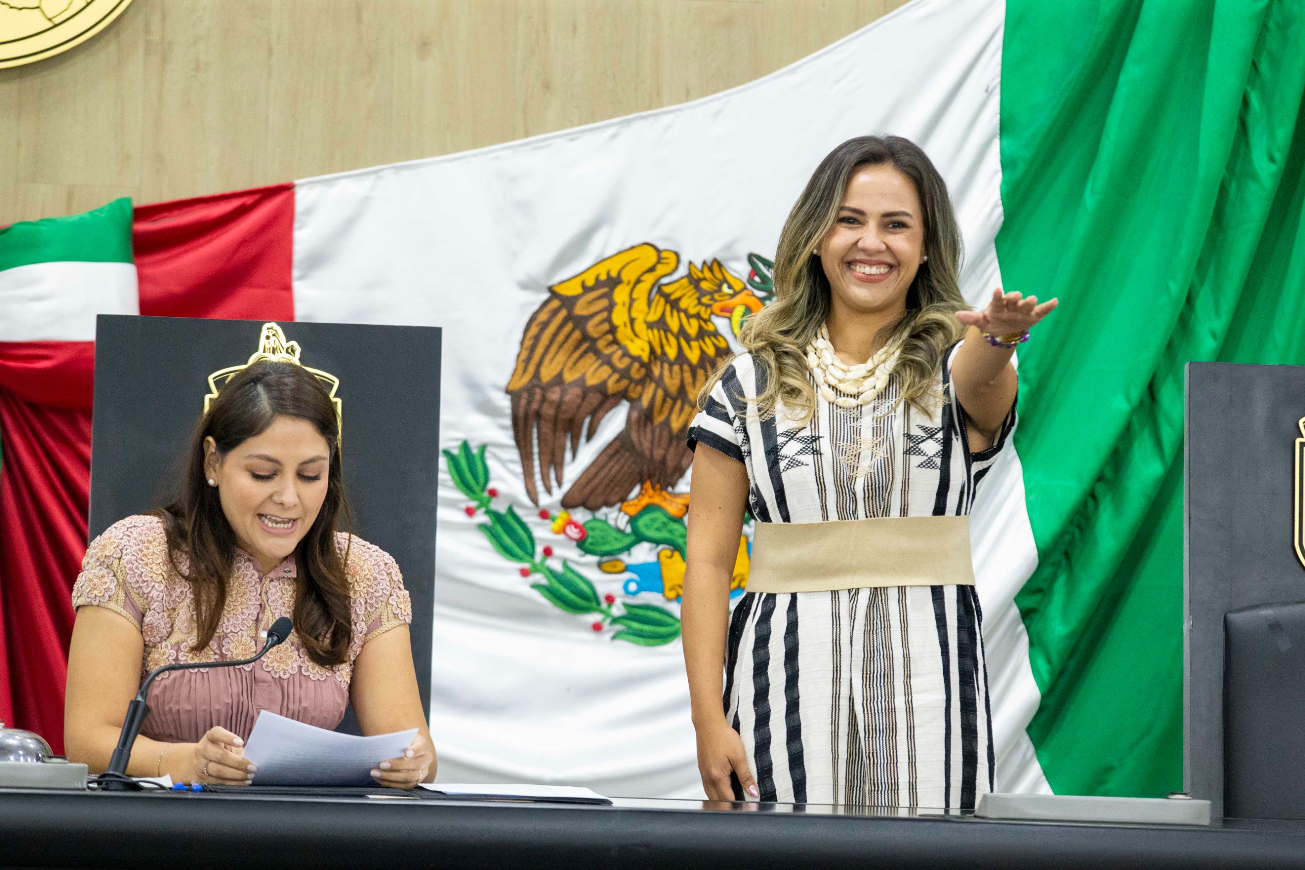 Marcela Castillo Atristain asume la Presidencia del Congreso de Chiapas por 38 días