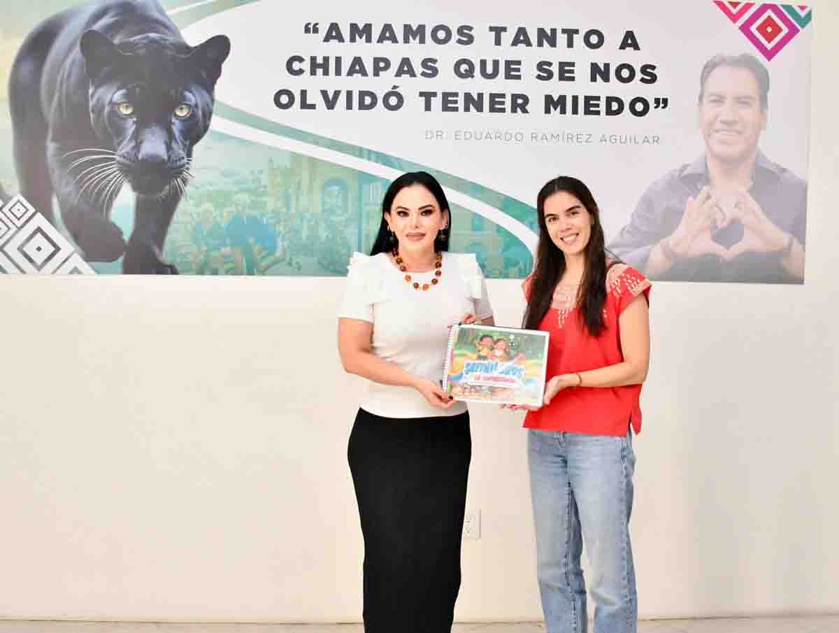 Ana Laura Romero Basurto sostiene reunión de trabajo con Unicef Chiapas para fortalecer la colaboración institucional