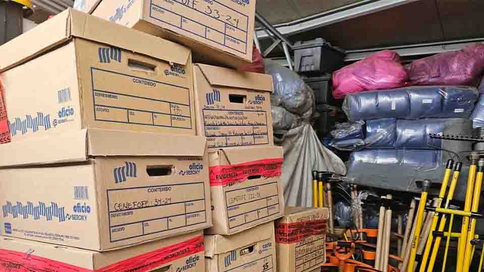 Bodega de huesos: la FGR arrumba decenas de cajas con restos humanos relacionados con desapariciones y fosas clandestinas