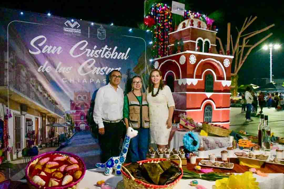 San Cristóbal comparte su riqueza gastronómica y cultural en el 202 aniversario de la Federación de Chiapas a México