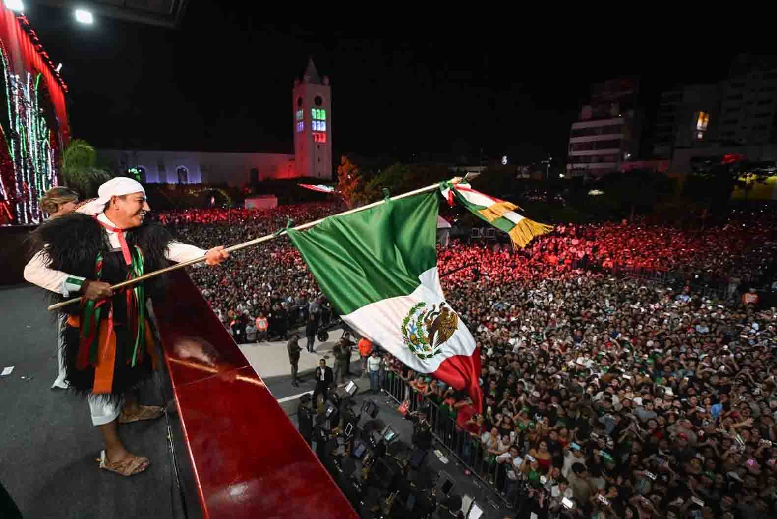Desde el Grito de Independencia, Eduardo Ramírez evoca la Rebelión de San Juan Chamula y celebra la paz