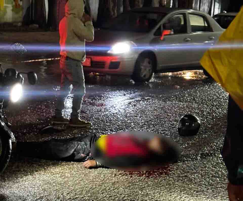 Motociclista resulta lesionado en accidente sobre la Carretera Panamericana