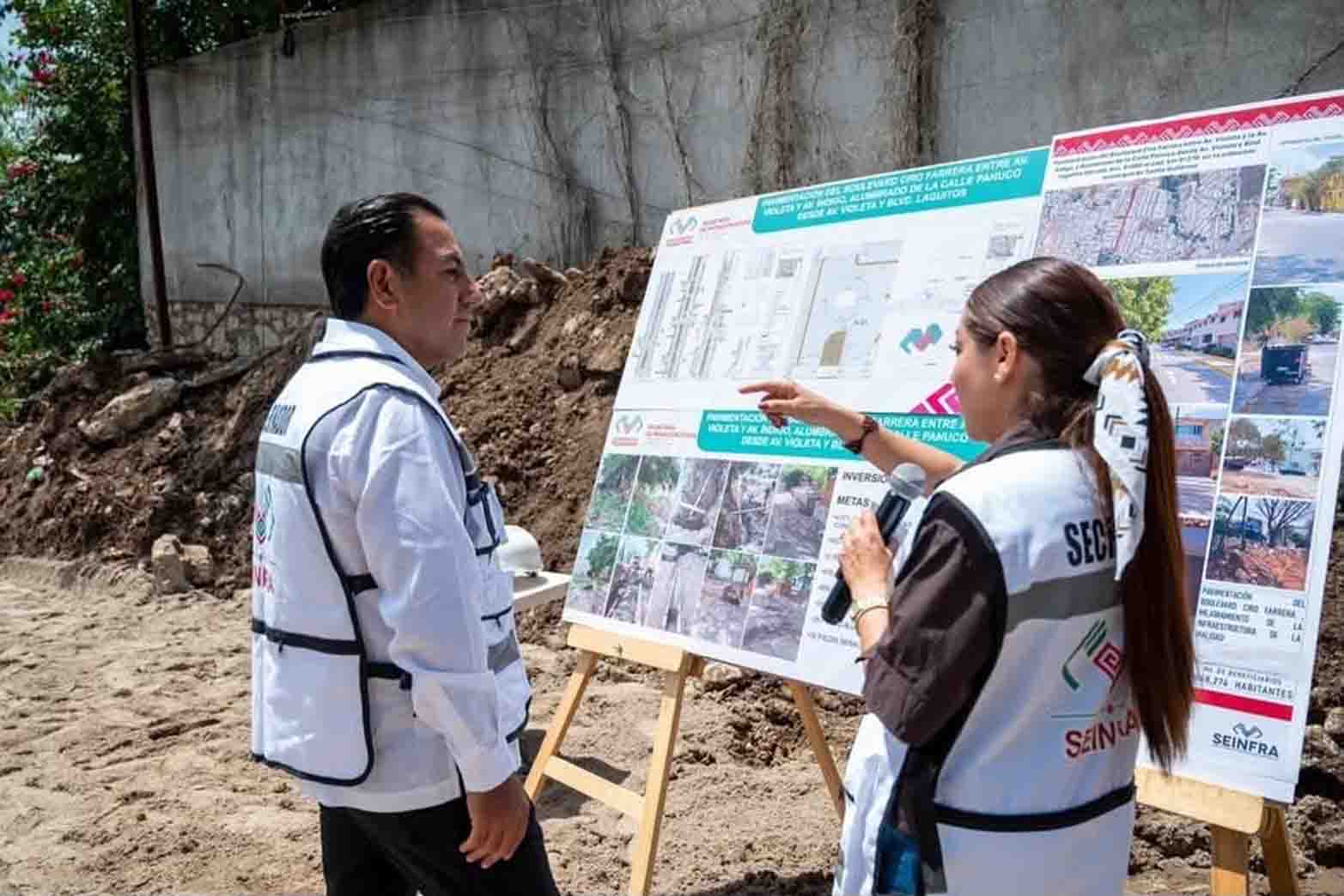 Eduardo Ramírez supervisa avances de obras en la capital chiapaneca