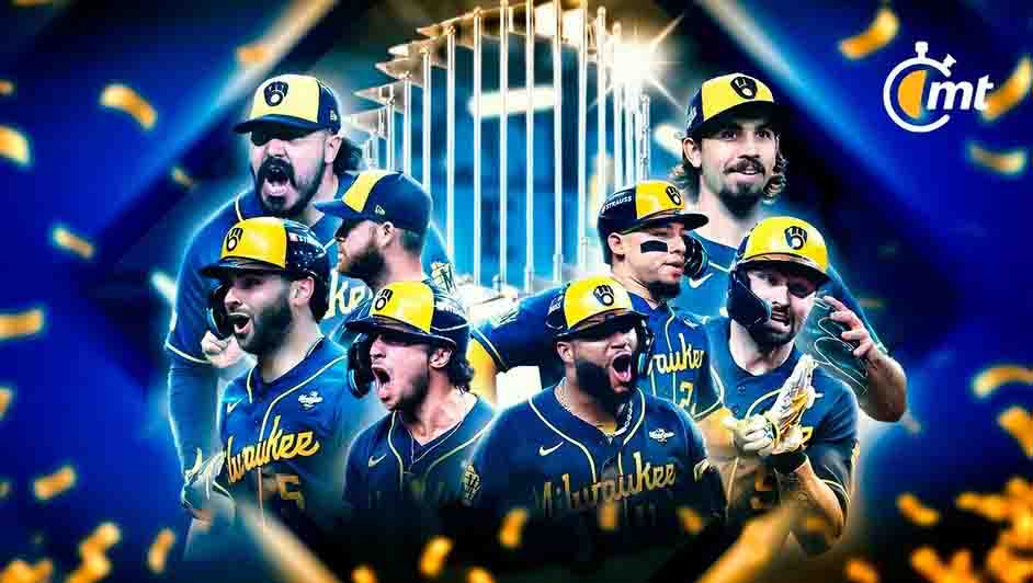 ¡Campeones históricos! Brewers ganan su primera Serie Mundial