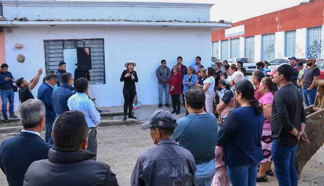 Fabiola Ricci atiende demanda ciudadana con el inicio de obra en Bosques de El Pedregal