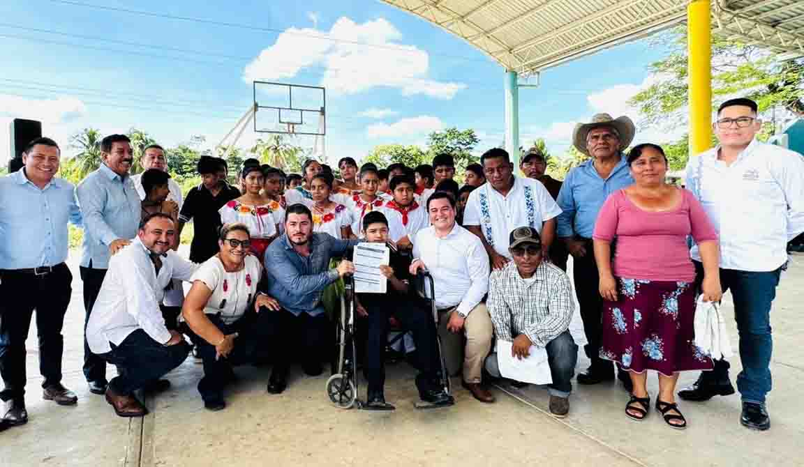 Secretaría de Educación fortalece la cobertura escolar en la Selva Lacandona con la entrega de CCT