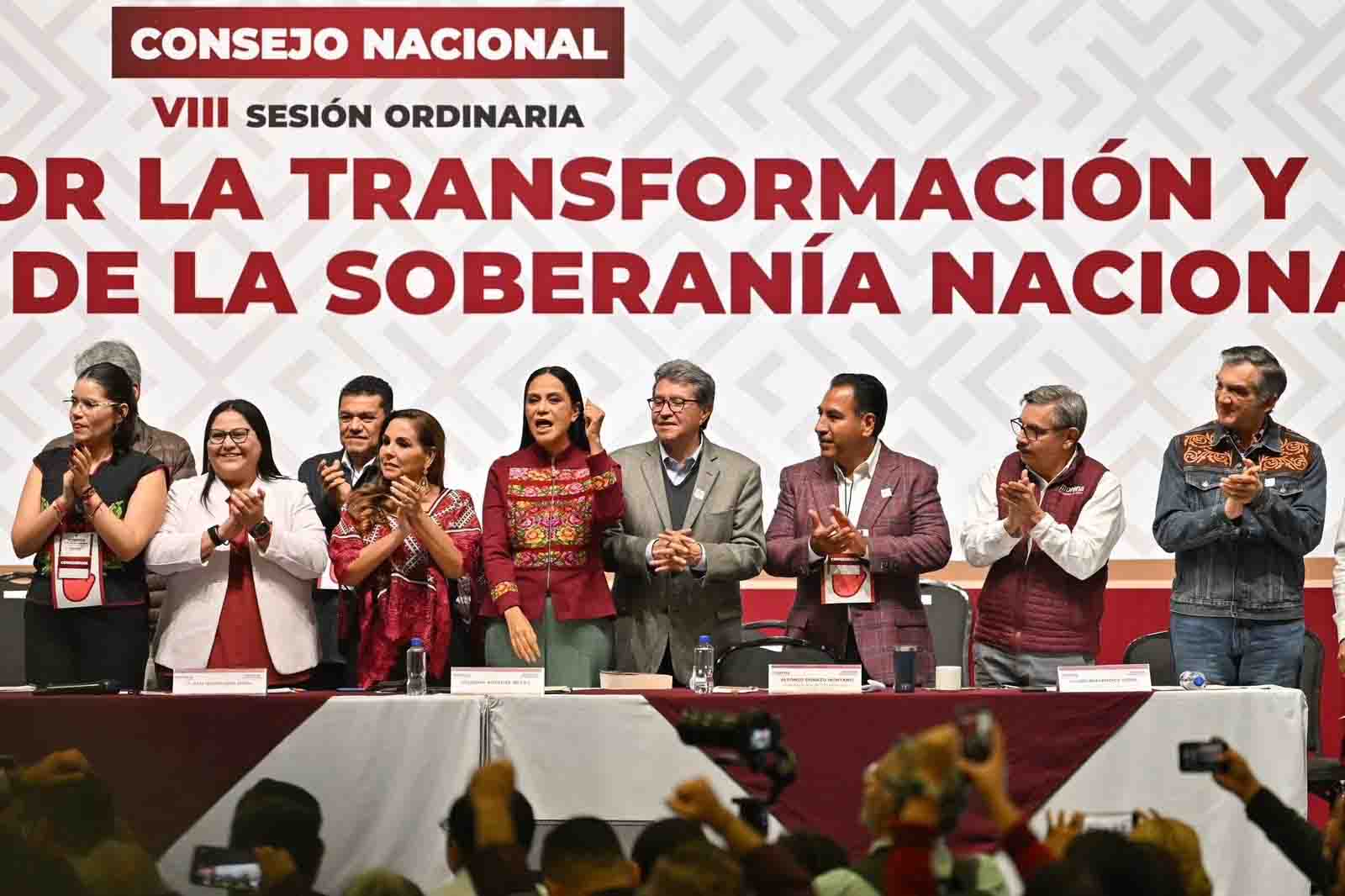 Eduardo Ramírez participa en la VIII Sesión Ordinaria del Consejo Nacional de Morena