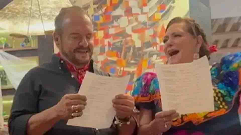 Video exhibe a Taddei en festejo con uno de sus contratistas favoritos