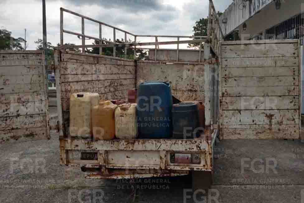 CONSIGUE FGR SENTENCIA DE NUEVE AÑOS DE PRISIÓN CONTRA UNA PERSONA POR POSESIÓN DE HIDROCARBURO, EN CHIAPAS