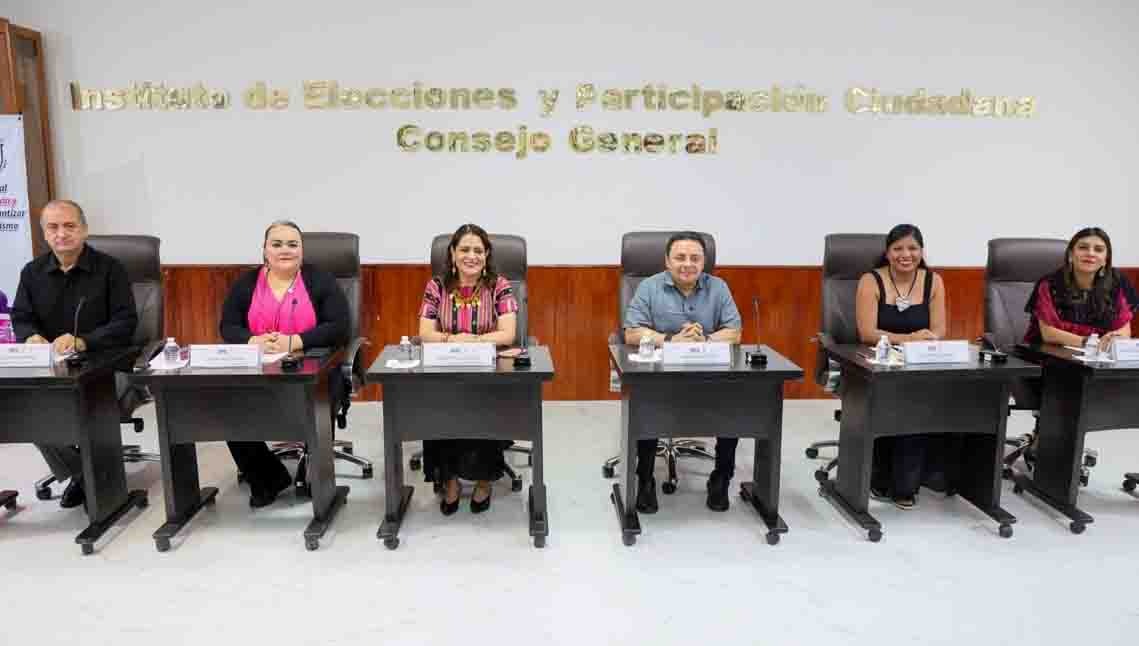 Firman IEPC y PJE convenio para garantizar cumplimiento de la ley 8 de 8 contra la violencia