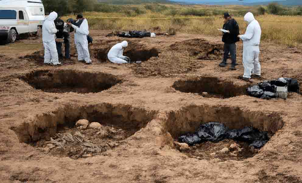 FGR reconoce 32 fosas clandestinas en México frente a 651 que documentaron los estados en 2025, según informe