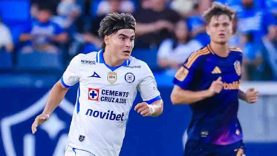 Cruz Azul impone su ley ante LA Galaxy con goles de Luka Romero y Palavecino