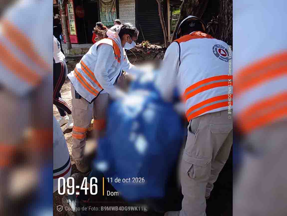 Protección Civil Municipal atiende de inmediato accidente fatal en bicicleta en El Arcotete