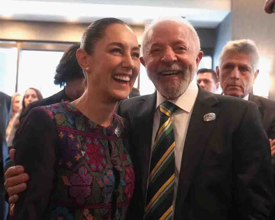 “Seguiremos juntos”: así respondió Lula a la felicitación de Sheinbaum