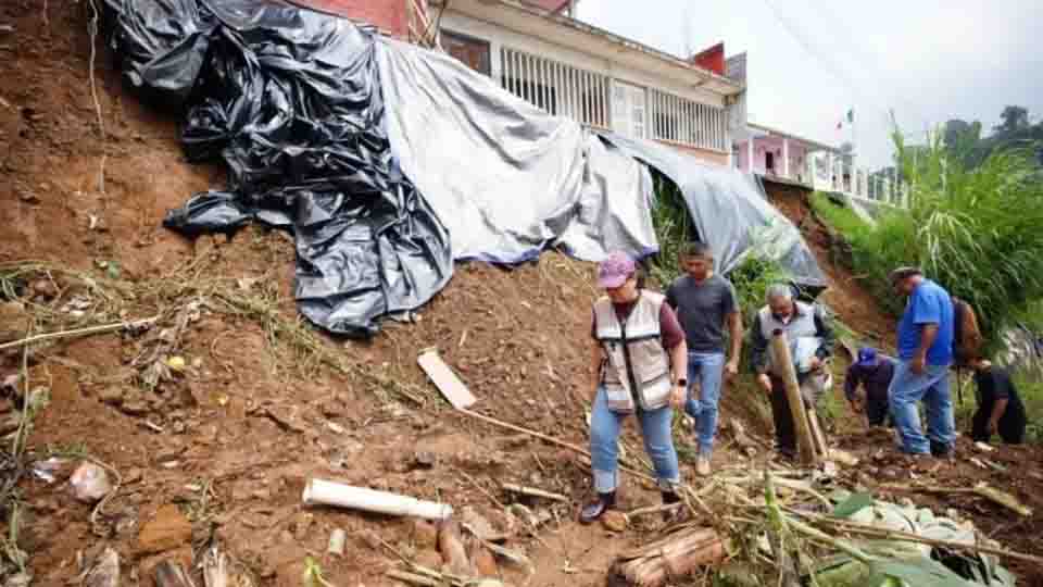 Lluvias en Veracruz dejan un muerto y 29 municipios afectados; mantienen activa la alerta gris
