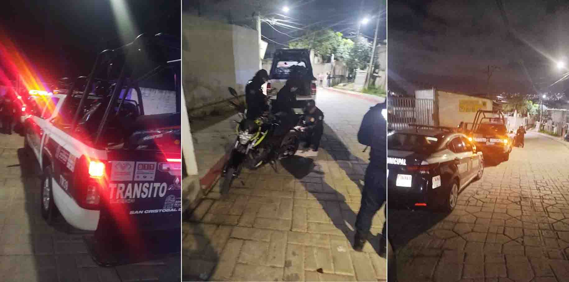 Tránsito Municipal mantiene operativo de casco y despolarización en San Cristóbal